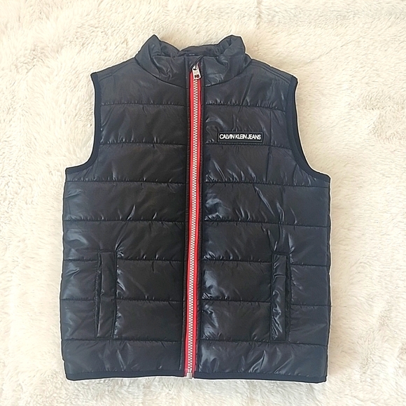 New Calvin Klein Boys Puff Vest - Picture 1 of 3